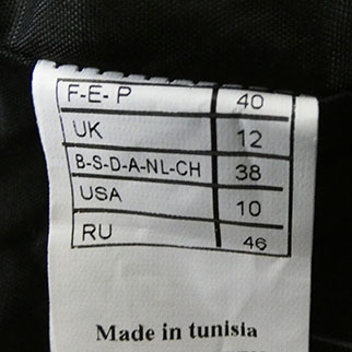 Veste noire chinée beige - femme - Balsamik - taille 40 Très bon état - Vue 5 - 